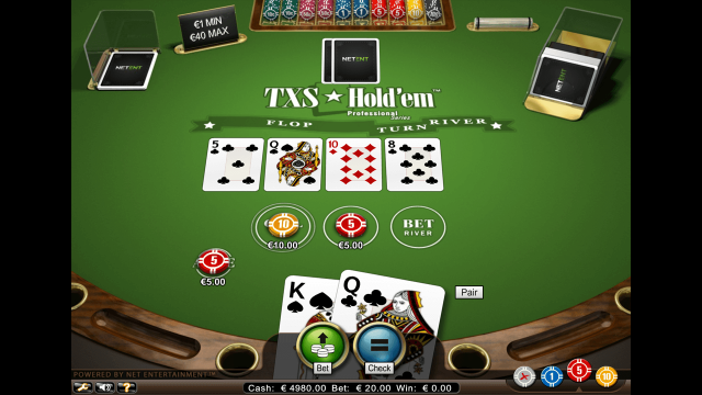 Бонусная игра TXS Hold'em Pro Series 6