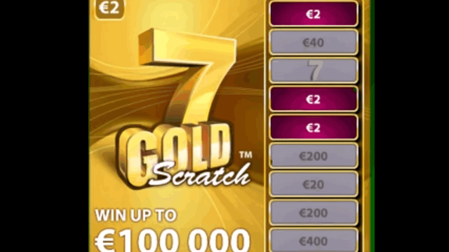 Характеристики слота 7 Gold Scratch 3