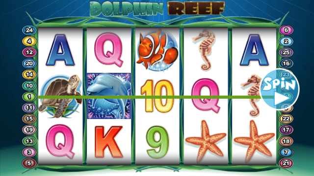 Характеристики слота Dolphin Reef 7